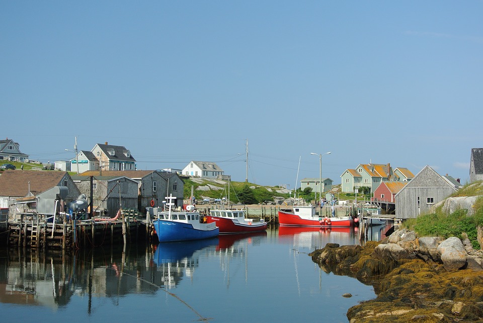 Peggy's Cove, Nova Scotia — Fishing harbour
